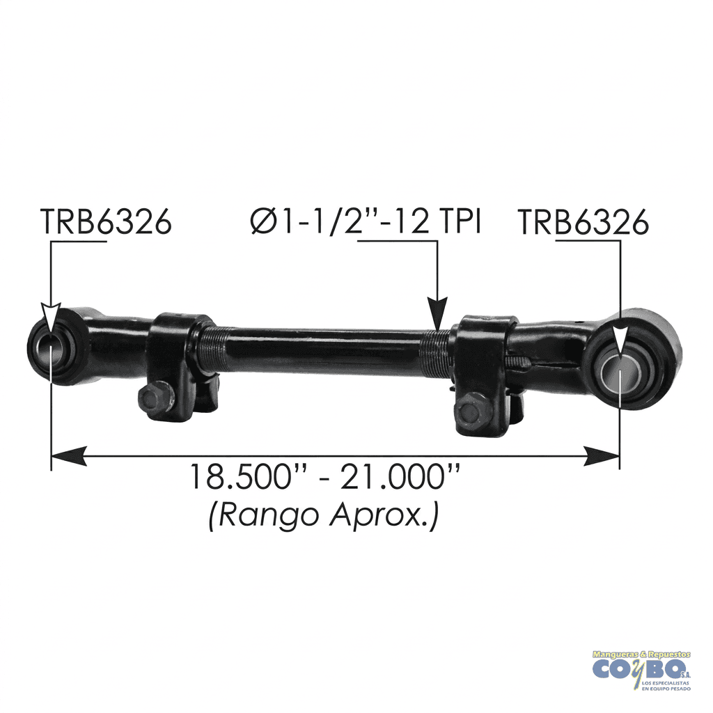 TENSORA AJUS. HUTCH.18.5 - 21 " BUJE 1" - Imagen 1