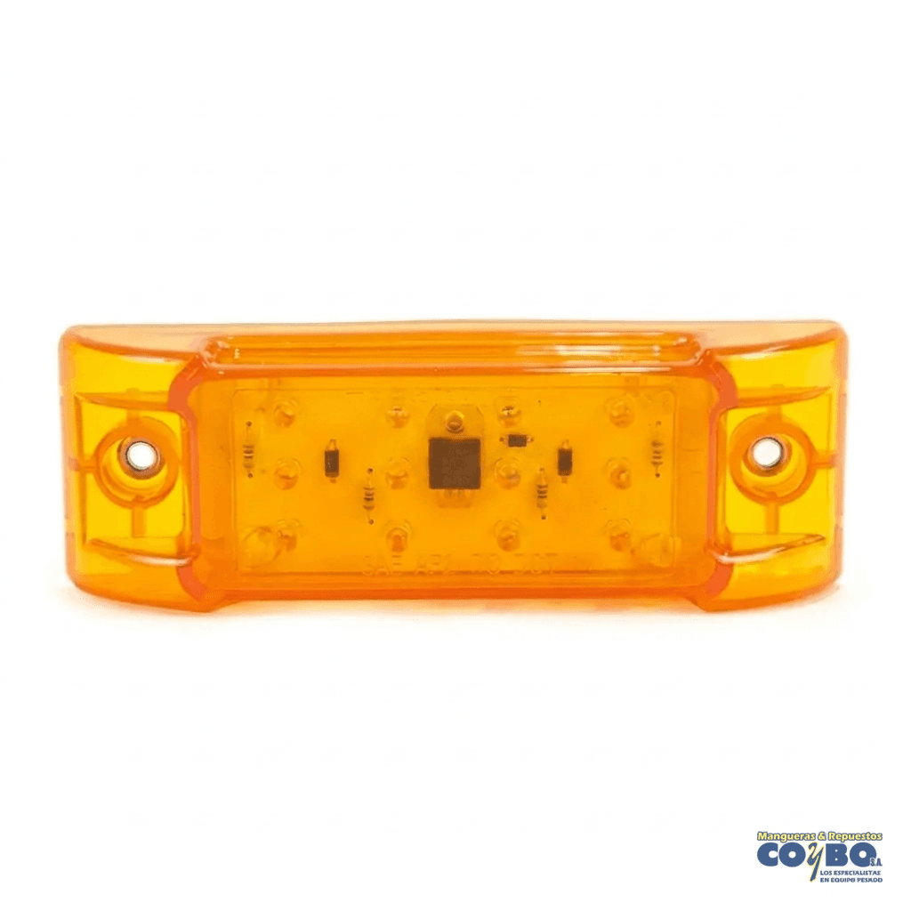 FAROL LATERAL AMARILLO 8 LED MV - Imagen 1