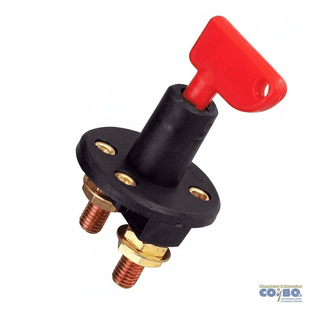 SWITCH CORTA CORRIENTE LLAVE DESMONTABLE - Imagen 1